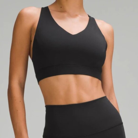 Lululemon Envital Bra, Medium Support, B/C Cup in Black, Size 8 - Picture 2 of 11